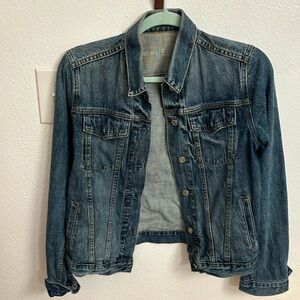 Gap Denim Jean Jacket - distressed blue